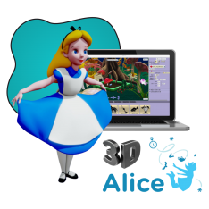 Alice 3d - КИБЕРшкола программирования для детей, компьютерные курсы для школьников, начинающих и подростков - KIBERone г. Чита