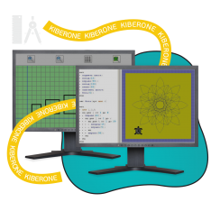 Исполнители чертежник и черепашка - КИБЕРшкола программирования для детей, компьютерные курсы для школьников, начинающих и подростков - KIBERone г. Чита