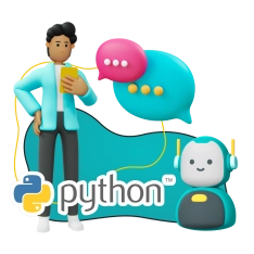 Умный чат-бот на Python на Telegram - КИБЕРшкола программирования для детей, компьютерные курсы для школьников, начинающих и подростков - KIBERone г. Чита