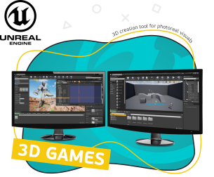 Unreal Engine 4. Игровой движок - Школа программирования для детей, компьютерные курсы для школьников, начинающих и подростков - KIBERone г. Чита