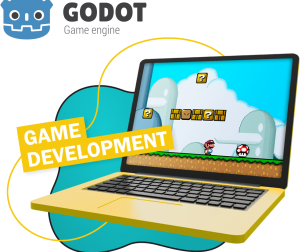Godot.  Основа создания легендарных игр - КИБЕРшкола программирования для детей, компьютерные курсы для школьников, начинающих и подростков - KIBERone г. Чита